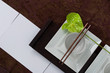 Foto: Dekoration, asiatische Tischdekoration mit Anthurie Dekoration, asiatische Tischdekoration mit Anthurie