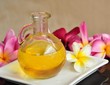 Massage oil in the spa Massage oil in the spa