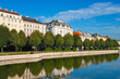Belvedere garden in Vienna, Austria