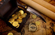 Compass and a map