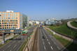 Vierspurige Straße