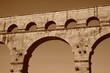 détail pont du gard