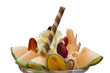 Eis mit Sahne und Melone