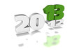 Silvester 2013, grün weiss