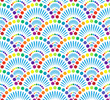 Seamless rainbow colored pattern Seamless rainbow colored pattern