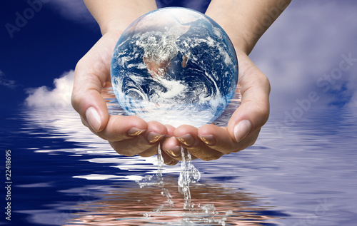 Illustrazione: Mondo nell'acqua dell'oceano Mondo nell'acqua dell'oceano