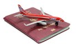 Reisepass DE mit Flieger