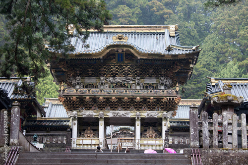 Foto: Yomei-mon Toshogu-Schrein in Nikko, Japan Yomei-mon Toshogu-Schrein in Nikko, Japan
