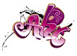 Graffiti vector design. Art