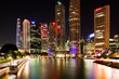 Singapur bei Nacht