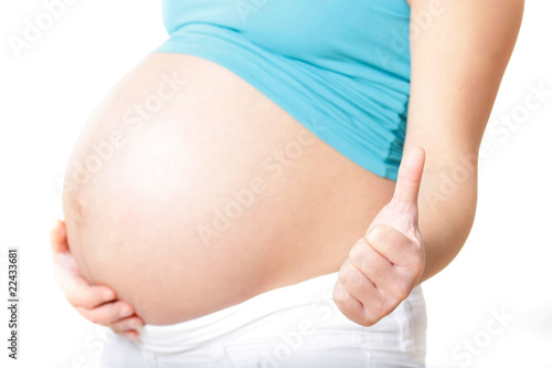 Foto: Vorfreude zur Geburt - Babybauch Vorfreude zur Geburt - Babybauch