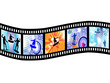 Filmstreifen - Surfing
