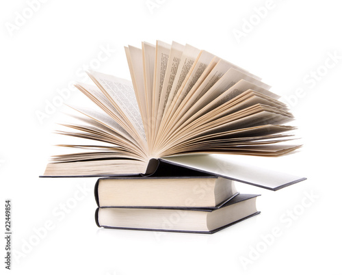 Photo: pile of books pile of books