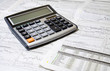 Calculator And Newspaper