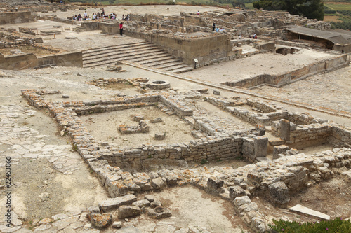 Photo: Archeological site of Phaistos in Crete Archeological site of Phaistos in Crete
