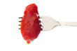 fork with san marzano tomato
