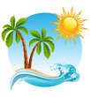 Tropical island Tropical island