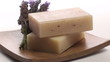 Herbal soap and lavender on tray loop V2 - HD