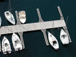 Motorboats moored, Monte Carlo