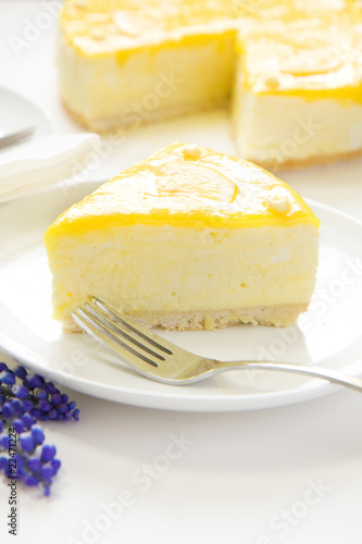 Photo: Lemon Mousse Cake Lemon Mousse Cake