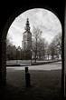 Cityscape of Groningen with the Martini tower