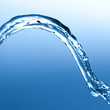 splashing water