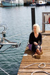 Foto: Woman enjoying sun and water Woman enjoying sun and water