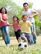 Foto: Happy family run Happy family run