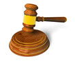 Wooden gavel