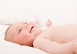 Four Month Old Baby Lying Down