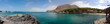 Atlantic ocean and bay. Tarrafal, Cape Verde. Atlantic ocean and bay. Tarrafal, Cape Verde.