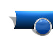 Design Blauer Button