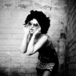 Fashion portrait of a beautiful young sexy woman Fashion portrait of a beautiful young sexy woman