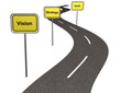Illustration: Ortschild - Hinweisschilder Ortschild - Hinweisschilder