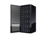 Black regular 3d server with the open door