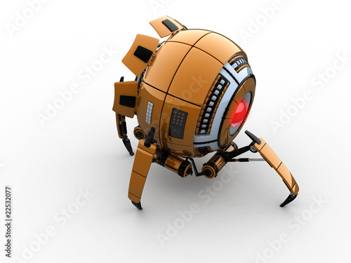 Illustration: Robot cancroid Robot cancroid