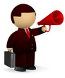 Public speaker concept