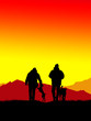 Illustration: Spaziergang Spaziergang