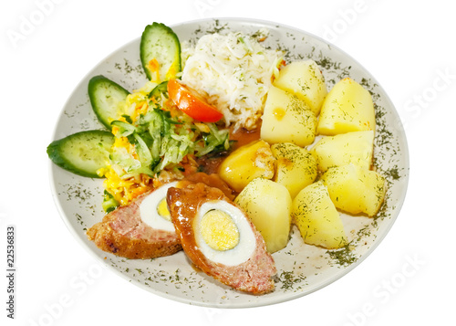 Photo: Danie obiadowe - pieczeń rzymska Danie obiadowe - pieczeń rzymska