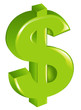 Green Dollar Sign