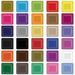 Botones cuadrados de colores