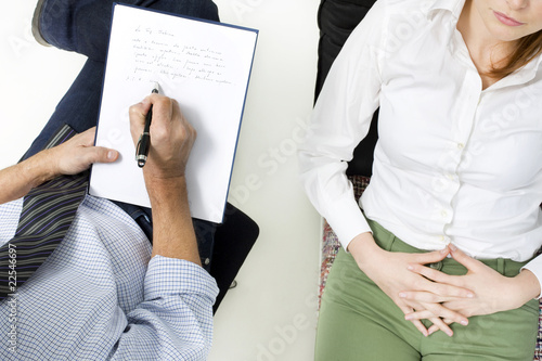 Photo: psychiatrist with patient psychiatrist with patient