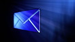 Blue Mail Icon In Sparkle Shine Blue Mail Icon In Sparkle Shine