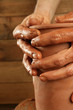 pottery craftmanship clay pottery hands work pottery craftmanship clay pottery hands work