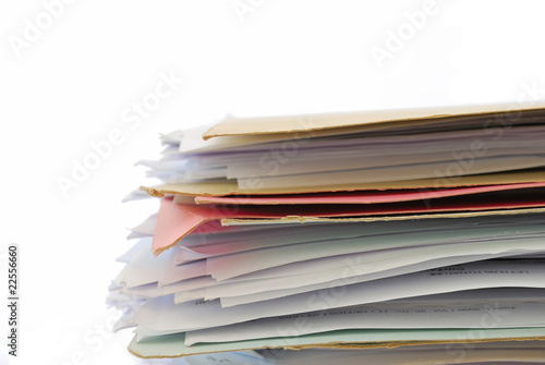 Foto: Stack of files full of documents Stack of files full of documents