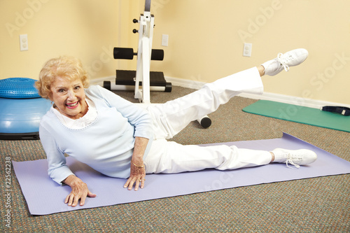 Photo: Senior Stretching Senior Stretching