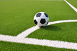 Soccer ball on the field Soccer ball on the field