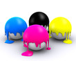 CMYK-Kugeln