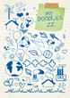 Photo en ligne au meilleur prix Doodle set 2 - enviroment