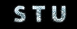 Font made from a disco ball